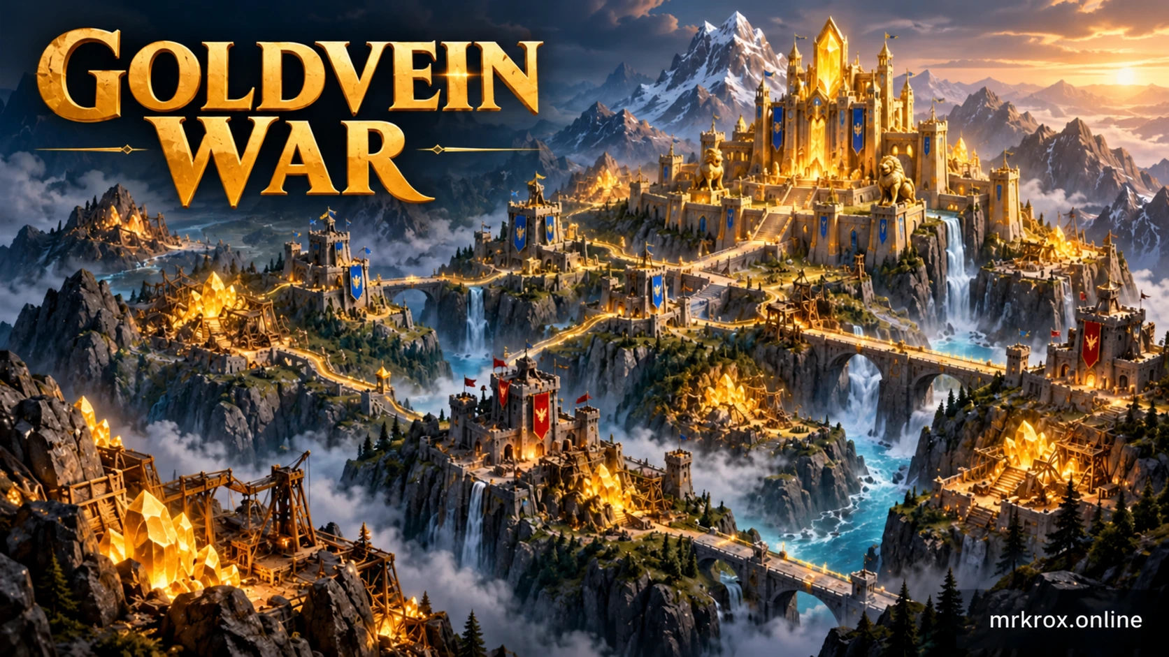 Goldvein War illustrated cover · mrkrox.online